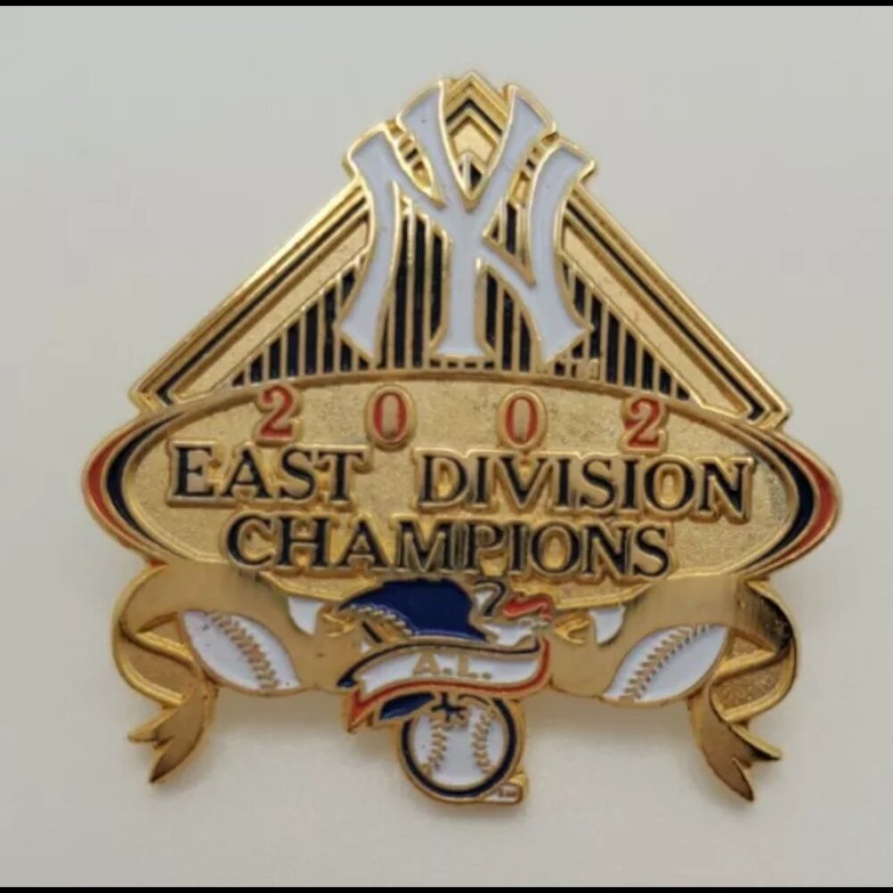 New York Yankees 2002 AL East Champs MLB Pin